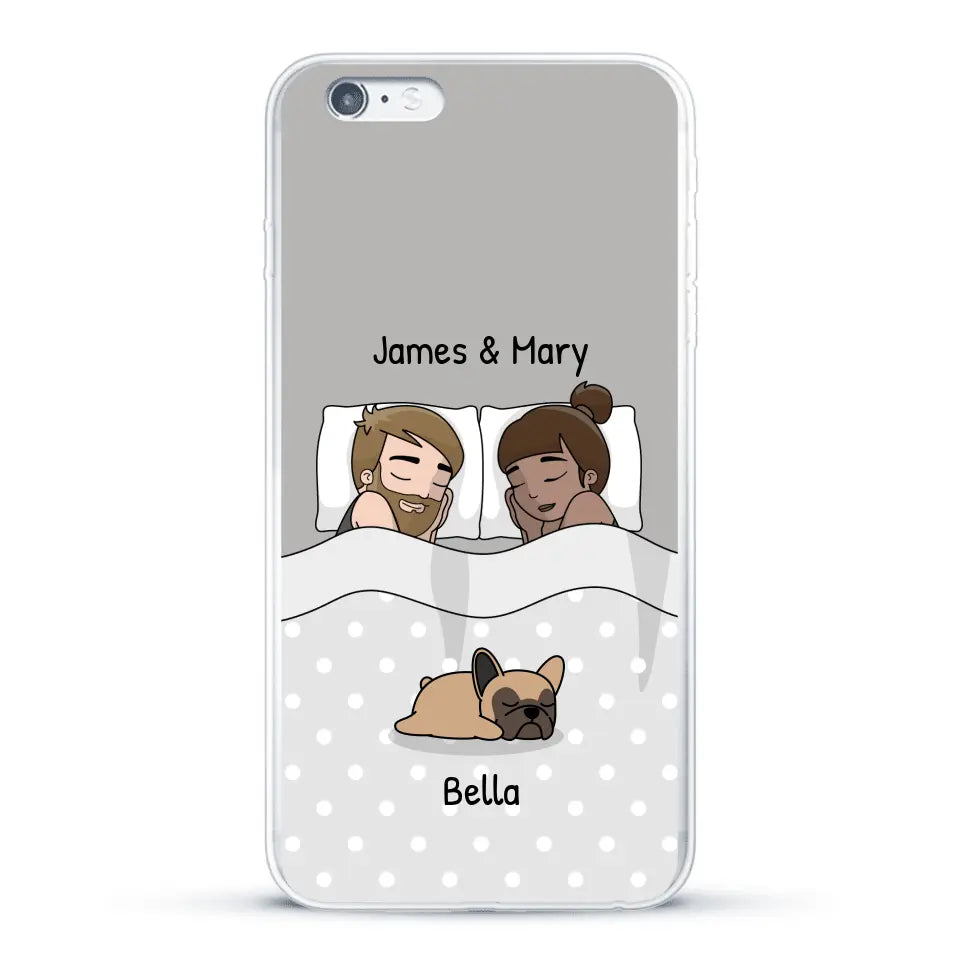 Cuddles with pets - Personalised Phone Case