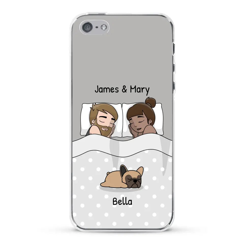 Cuddles with pets - Personalised Phone Case