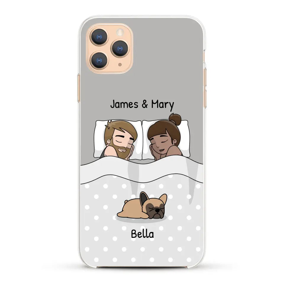 Cuddles with pets - Personalised Phone Case