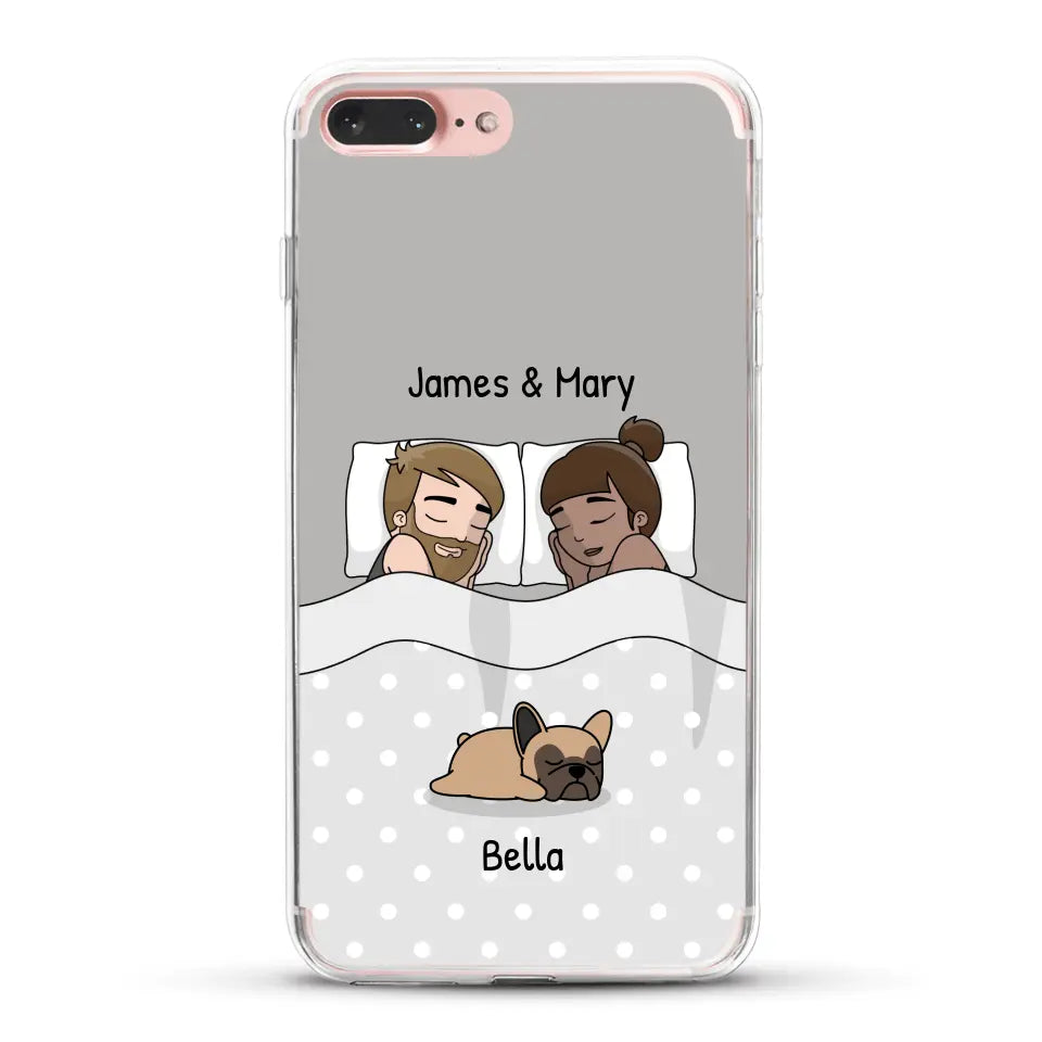 Cuddles with pets - Personalised Phone Case