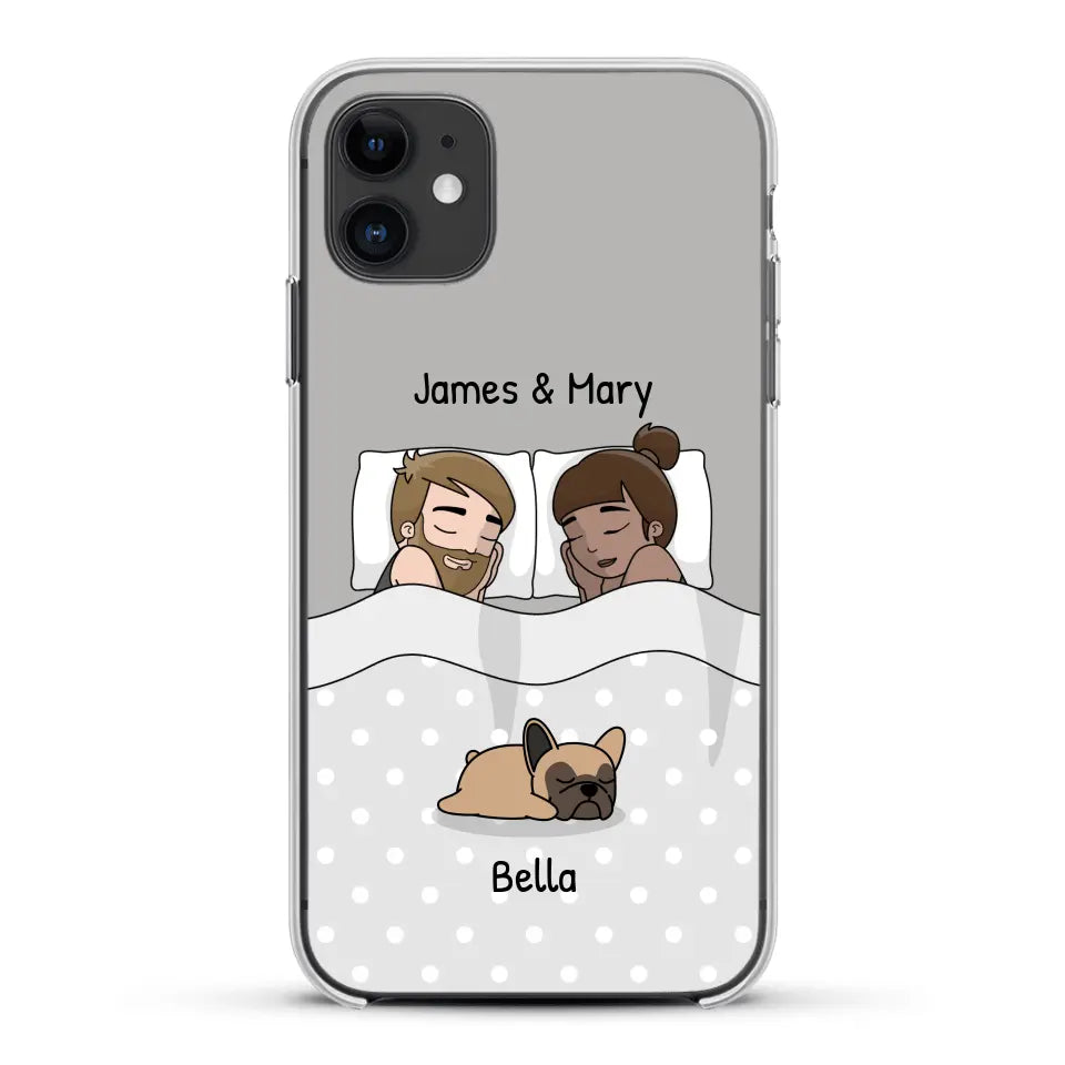 Cuddles with pets - Personalised Phone Case