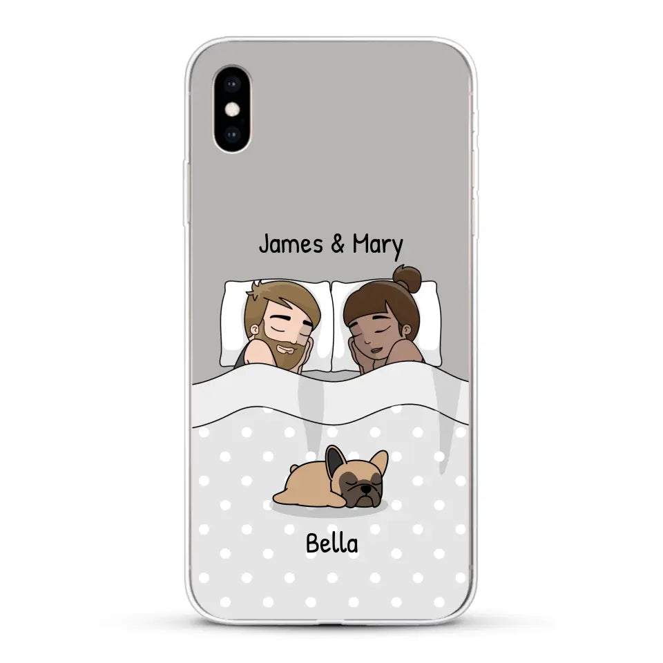 Cuddles with pets - Personalised Phone Case