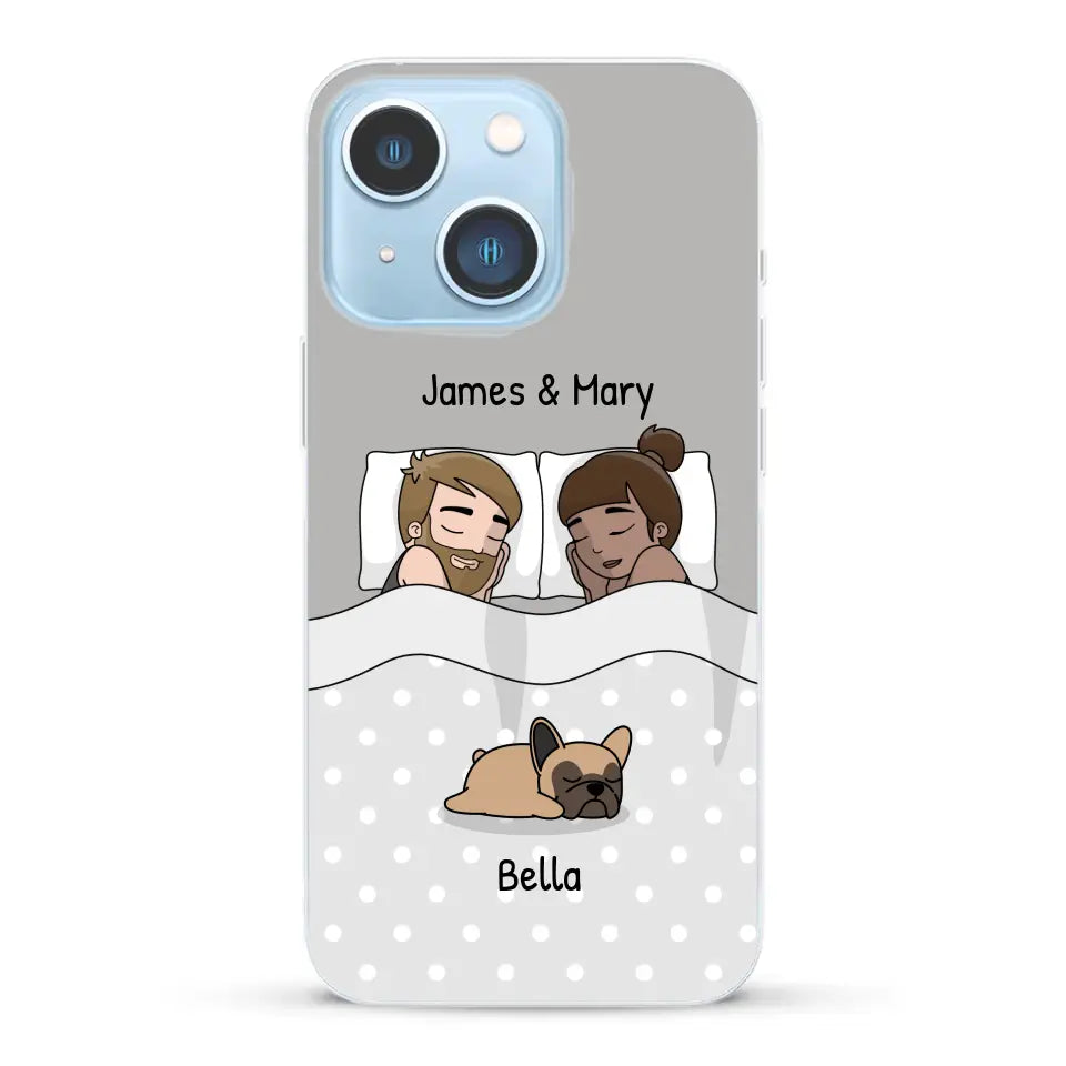 Cuddles with pets - Personalised Phone Case