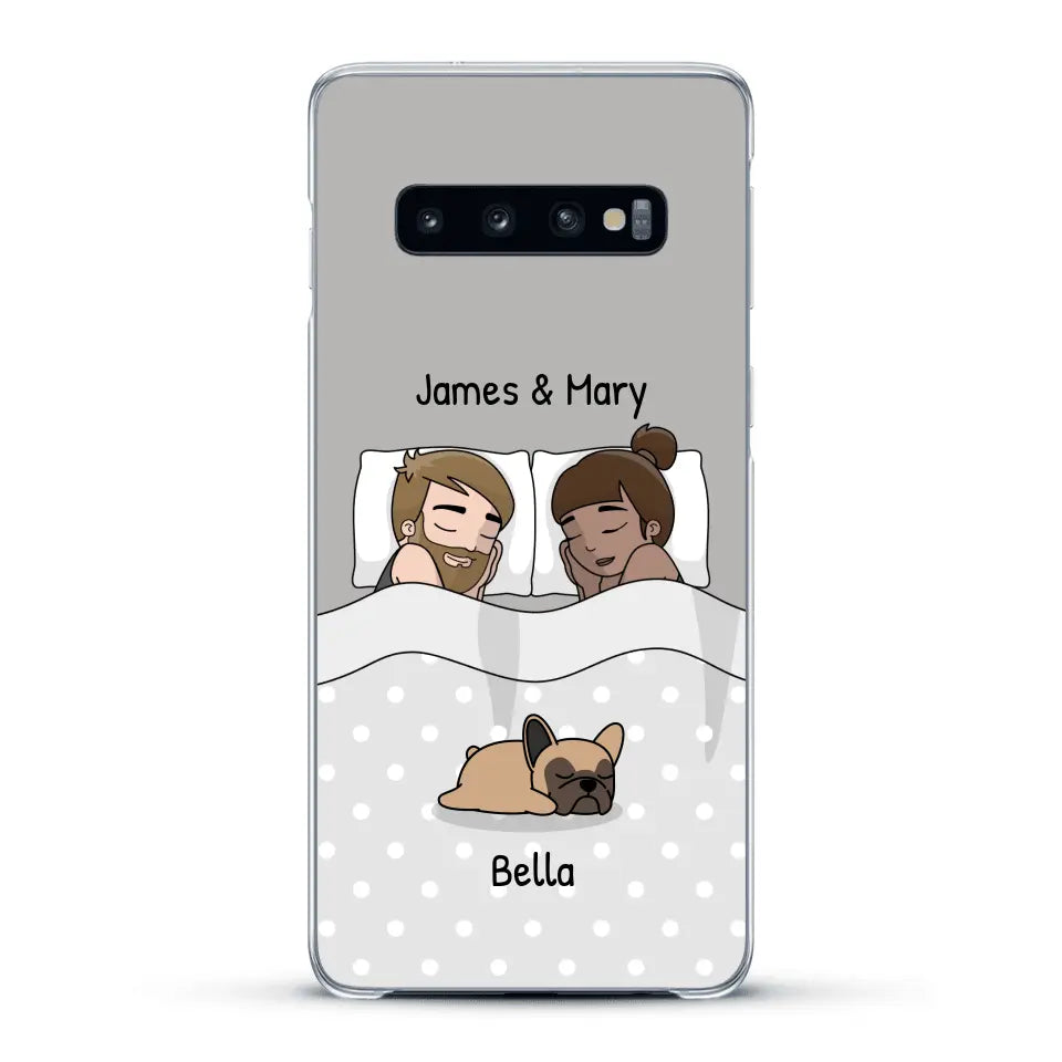 Cuddles with pets - Personalised Phone Case