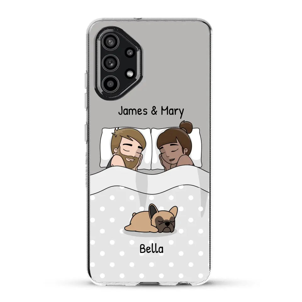 Cuddles with pets - Personalised Phone Case