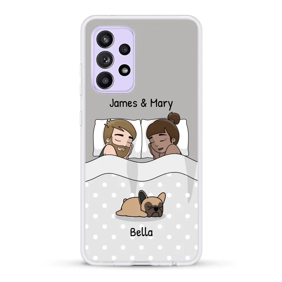 Cuddles with pets - Personalised Phone Case