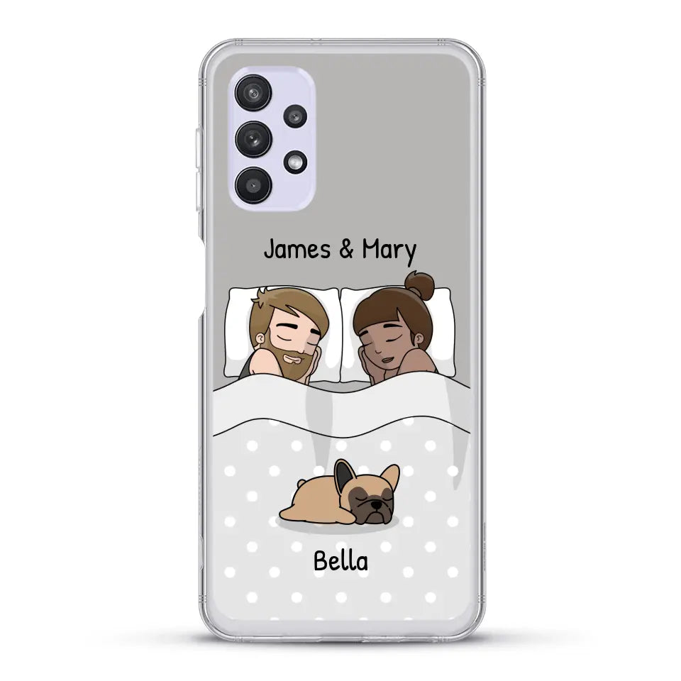 Cuddles with pets - Personalised Phone Case