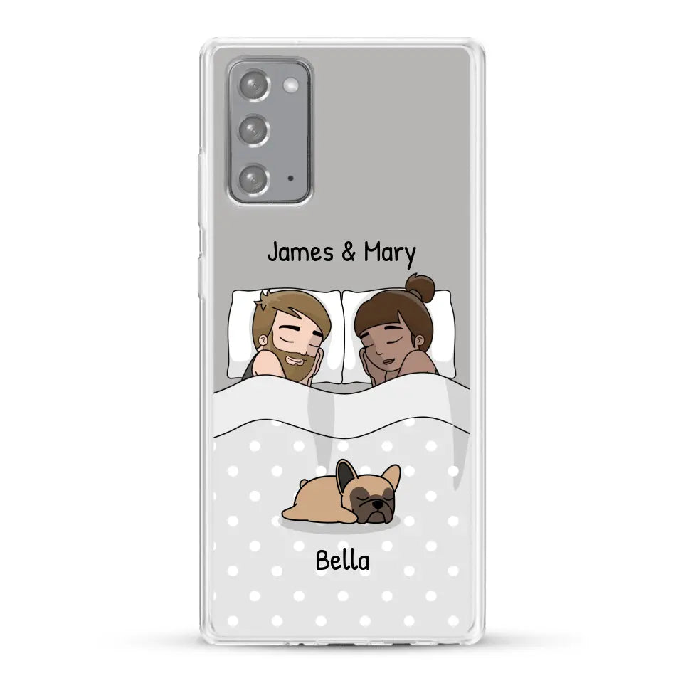 Cuddles with pets - Personalised Phone Case