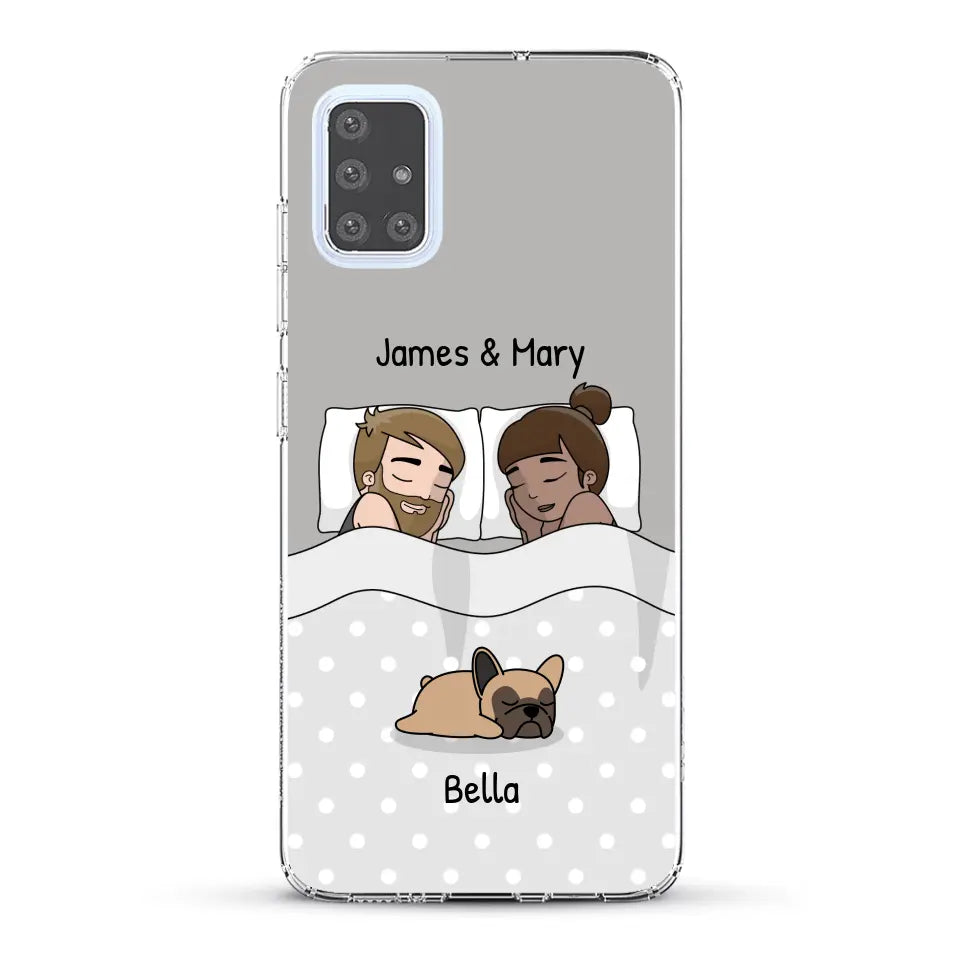 Cuddles with pets - Personalised Phone Case