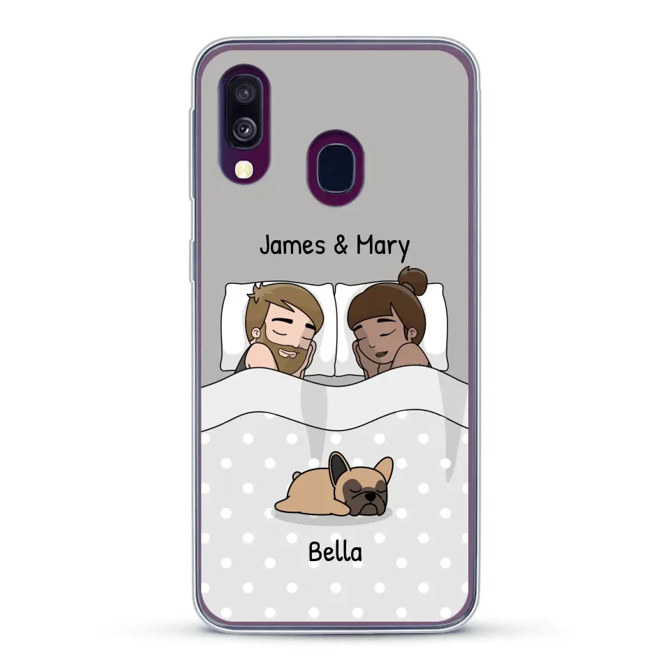 Cuddles with pets - Personalised Phone Case