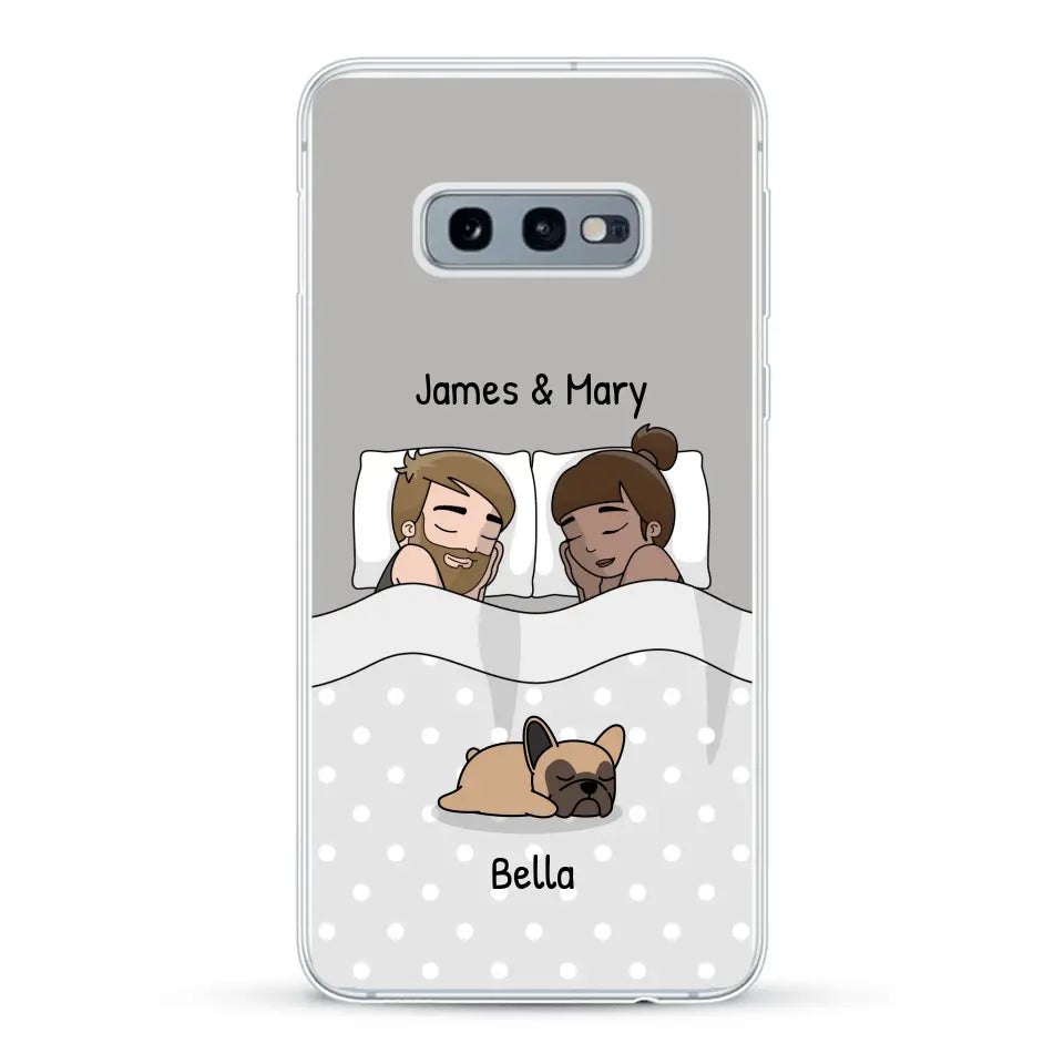 Cuddles with pets - Personalised Phone Case