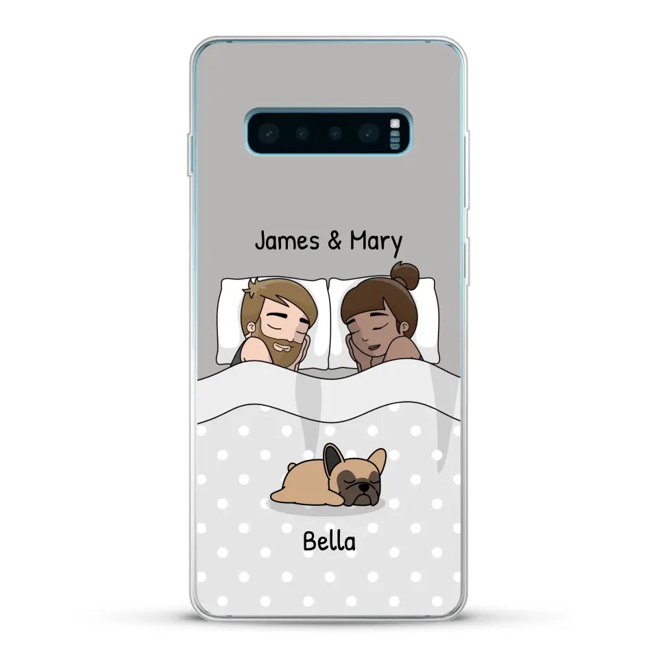 Cuddles with pets - Personalised Phone Case