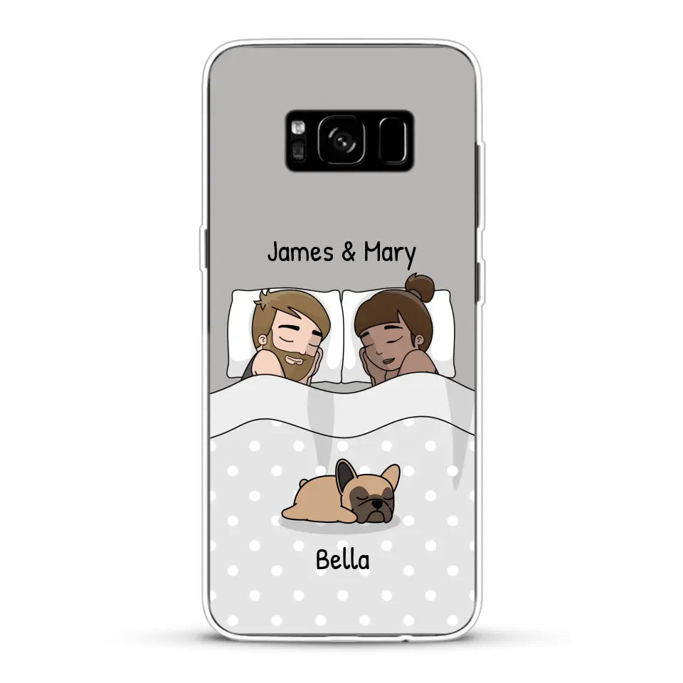 Cuddles with pets - Personalised Phone Case