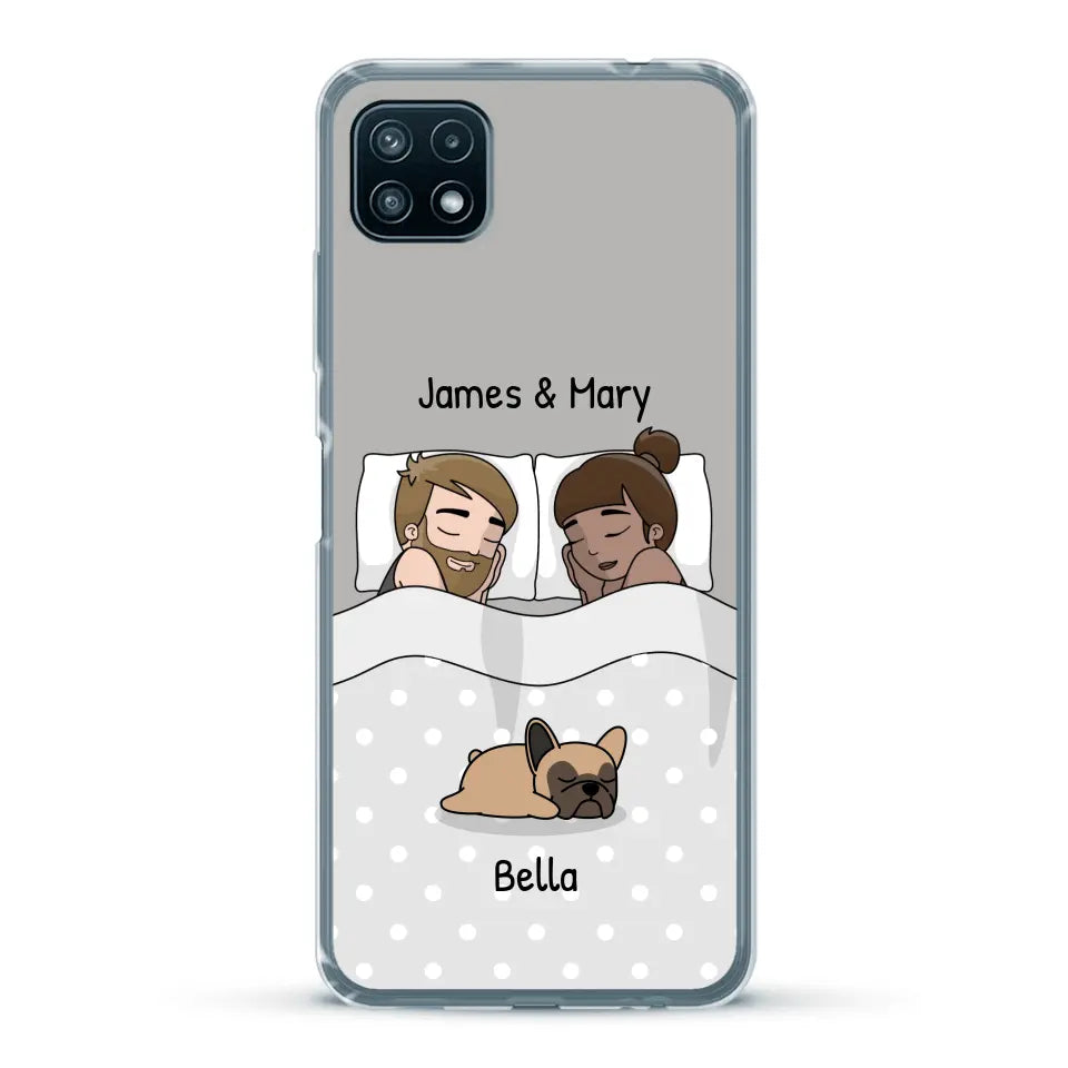 Cuddles with pets - Personalised Phone Case