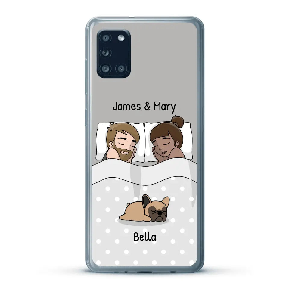 Cuddles with pets - Personalised Phone Case