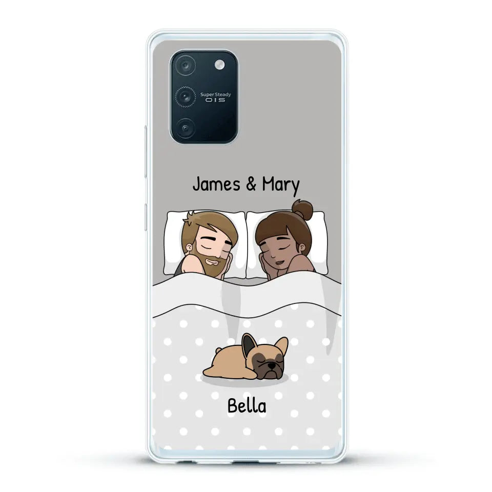 Cuddles with pets - Personalised Phone Case