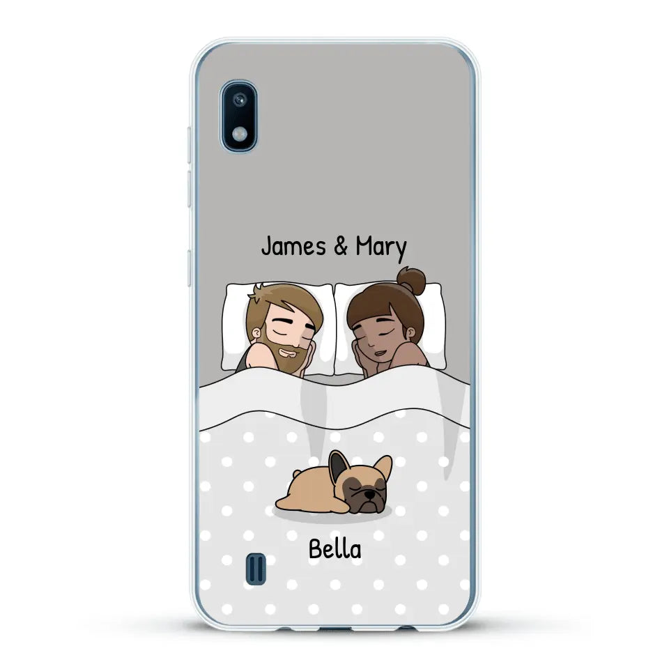 Cuddles with pets - Personalised Phone Case