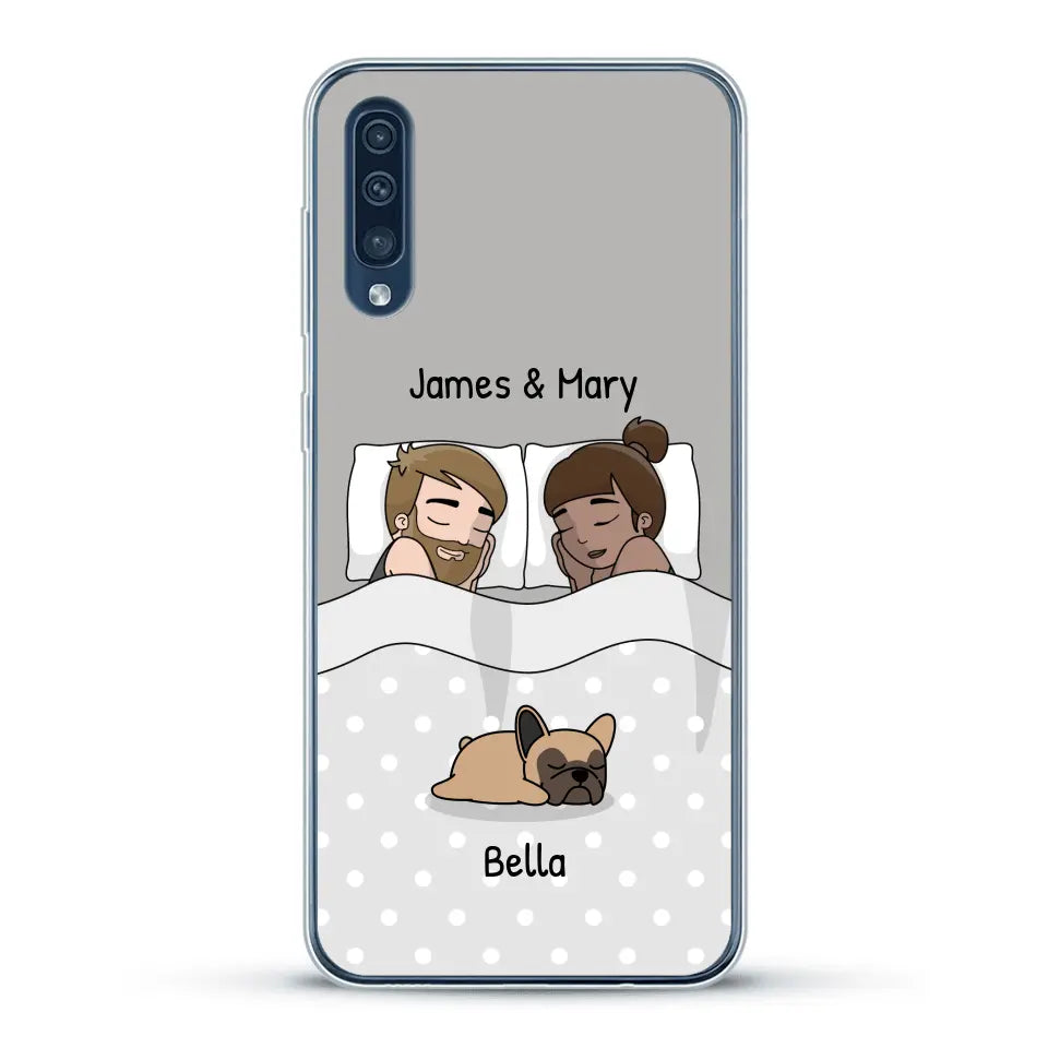 Cuddles with pets - Personalised Phone Case