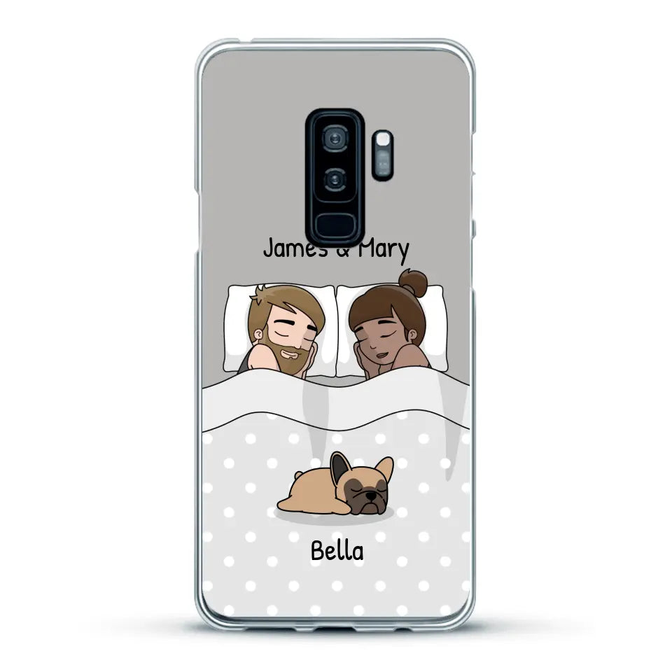 Cuddles with pets - Personalised Phone Case