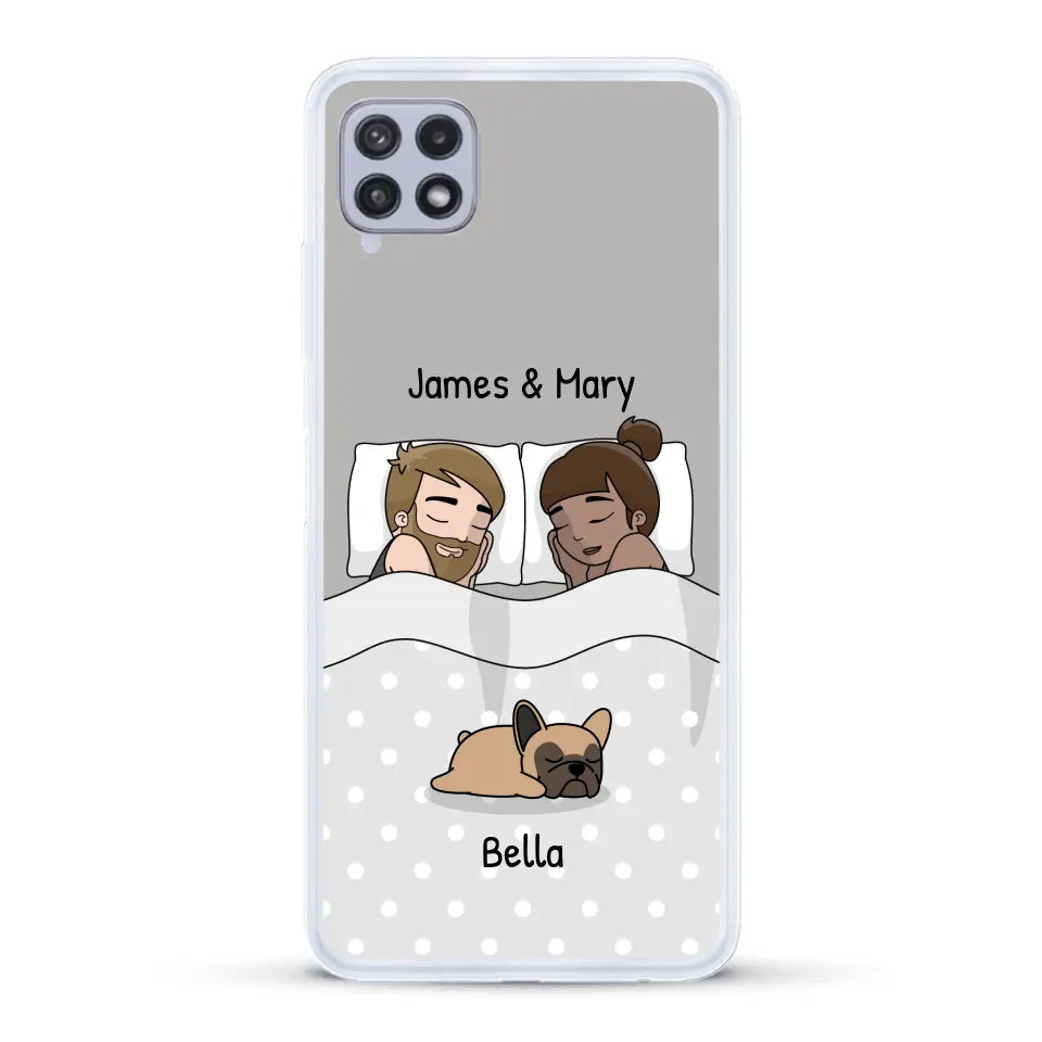 Cuddles with pets - Personalised Phone Case