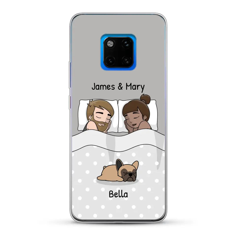 Cuddles with pets - Personalised Phone Case