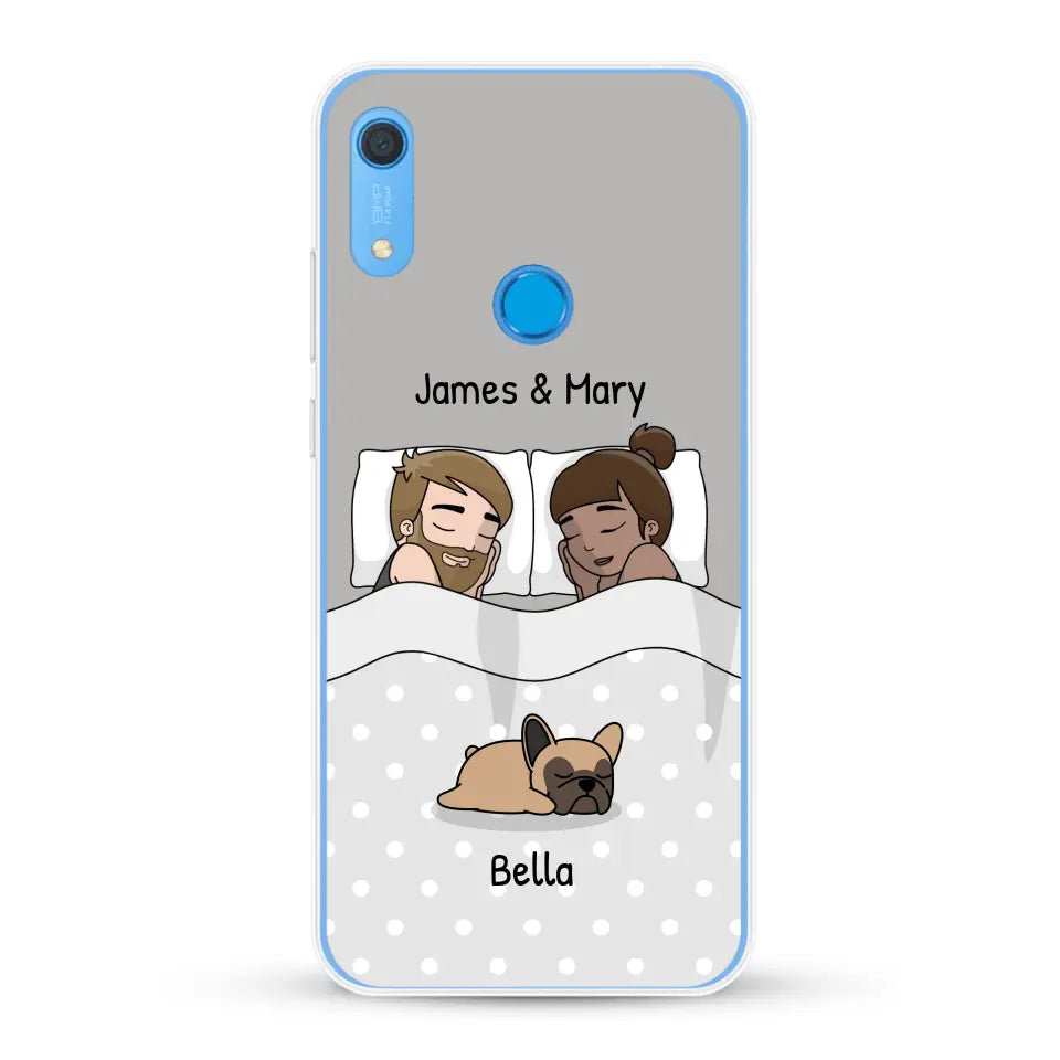 Cuddles with pets - Personalised Phone Case