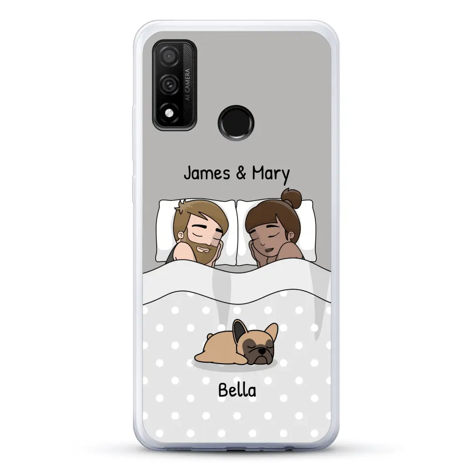 Cuddles with pets - Personalised Phone Case