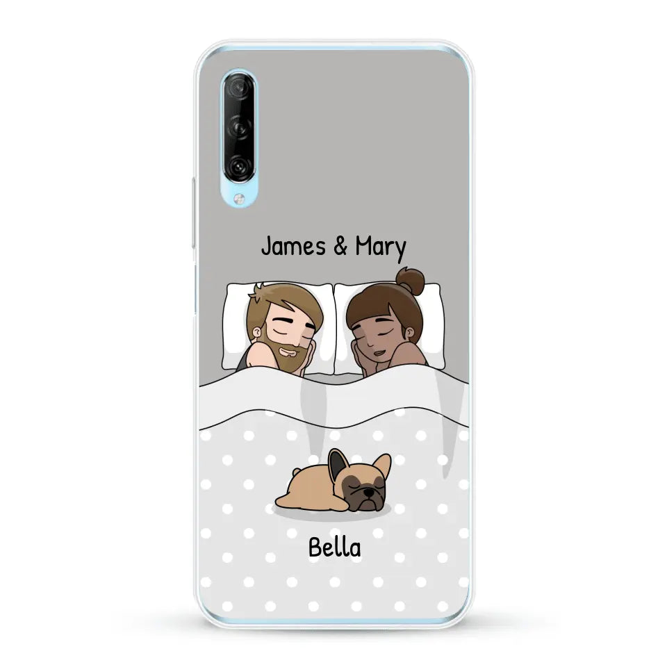 Cuddles with pets - Personalised Phone Case