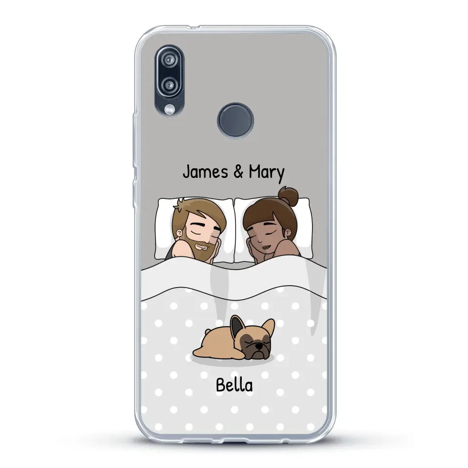 Cuddles with pets - Personalised Phone Case