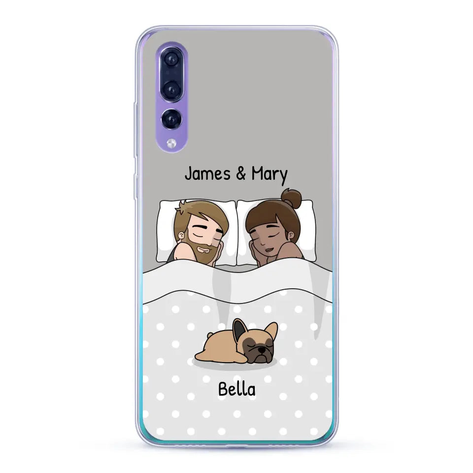 Cuddles with pets - Personalised Phone Case