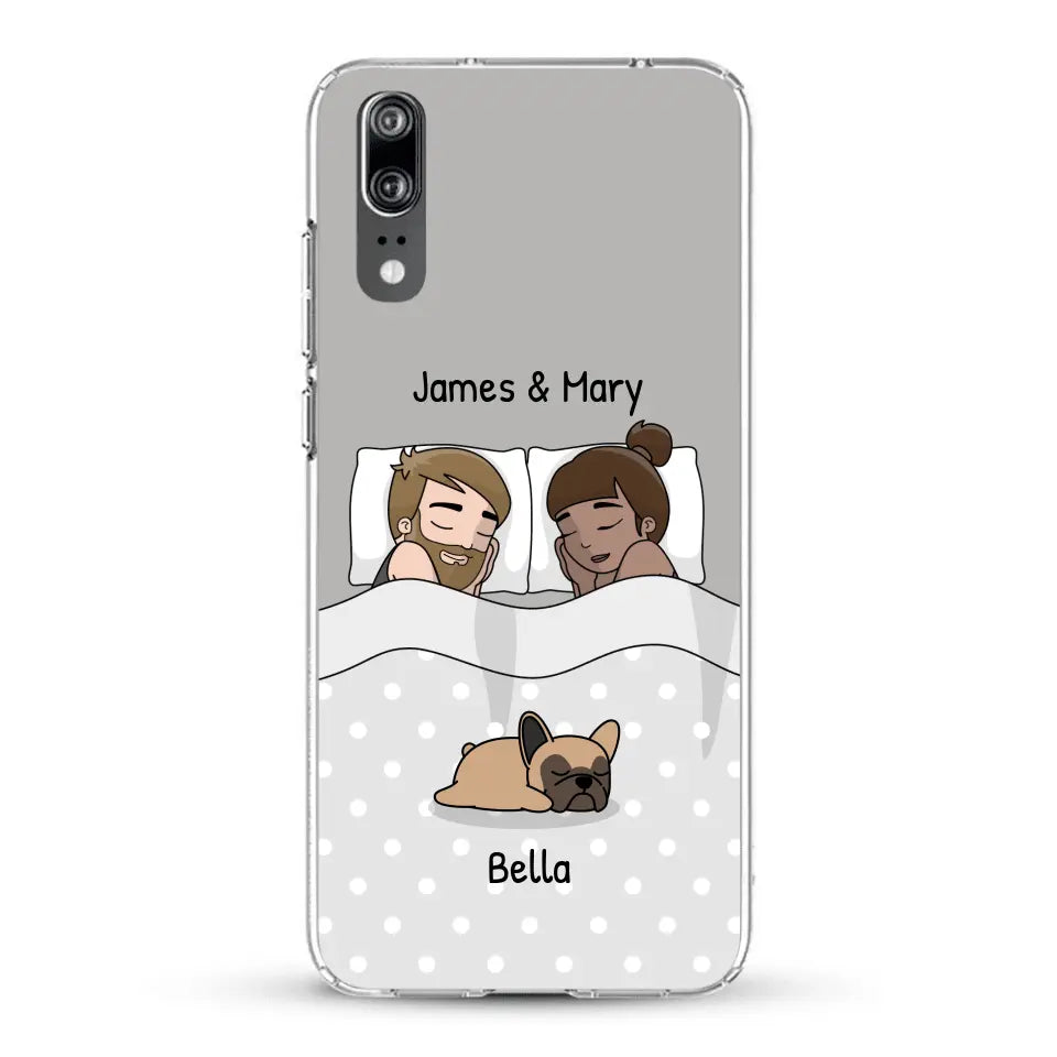 Cuddles with pets - Personalised Phone Case