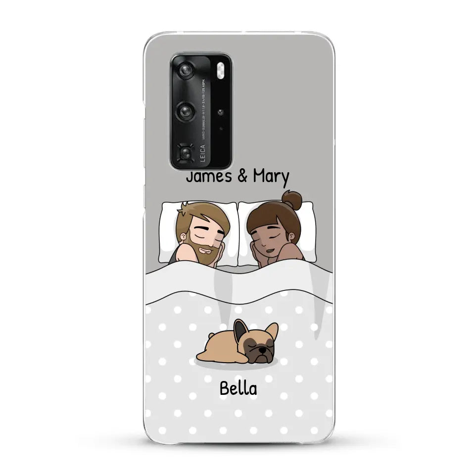 Cuddles with pets - Personalised Phone Case