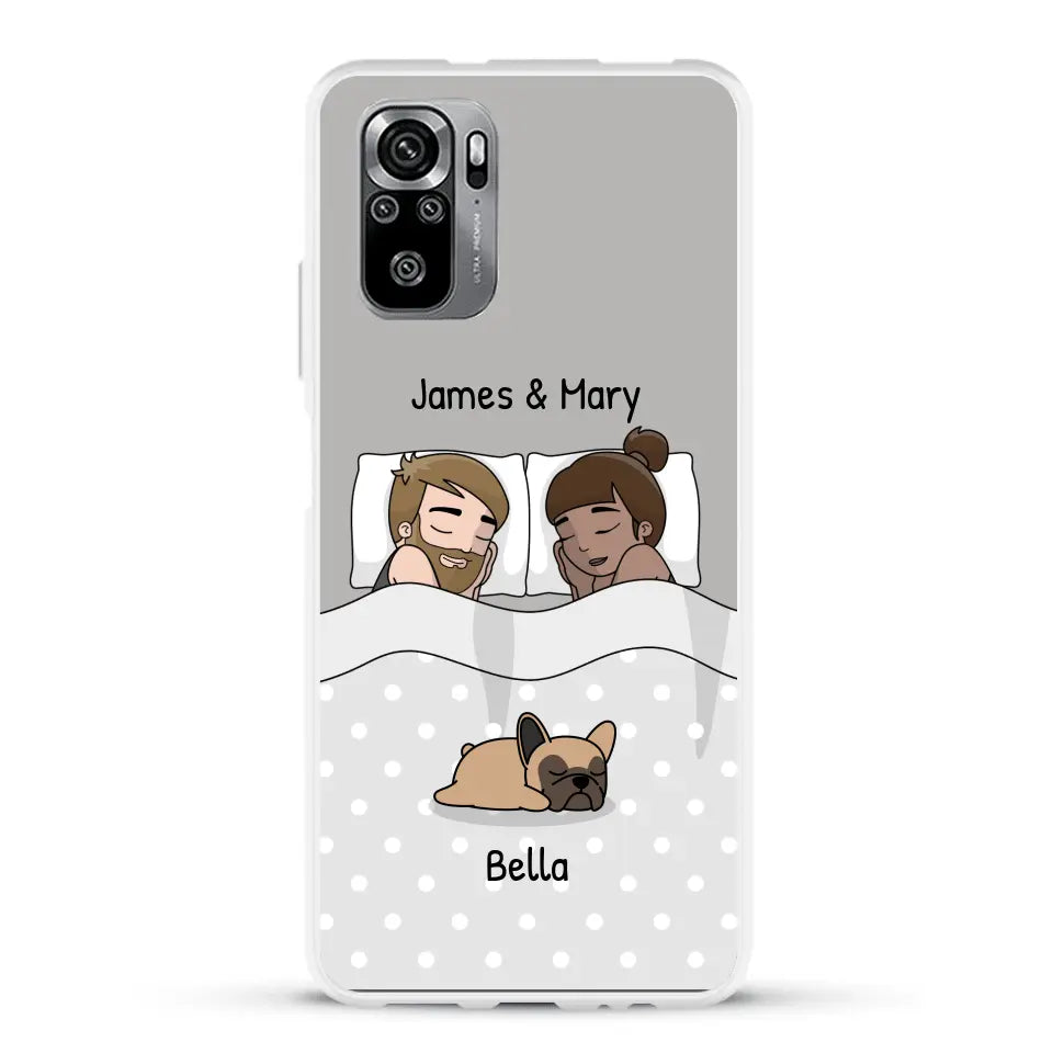 Cuddles with pets - Personalised Phone Case