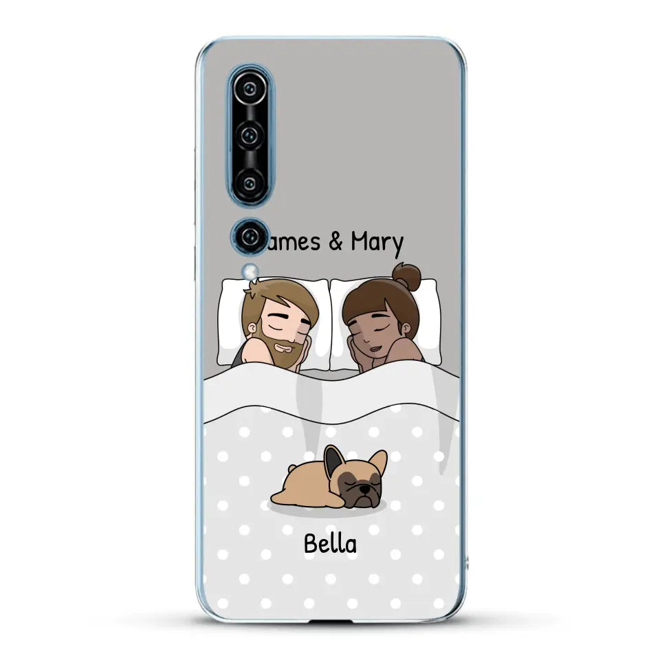 Cuddles with pets - Personalised Phone Case