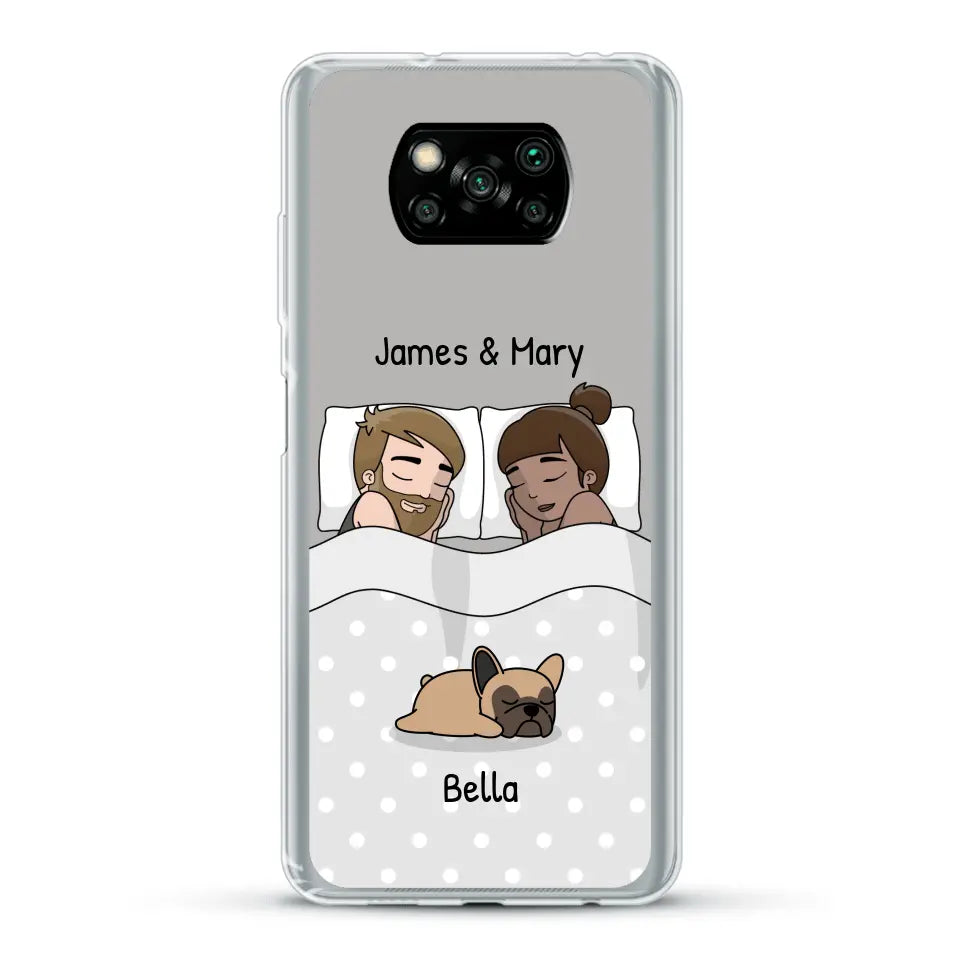 Cuddles with pets - Personalised Phone Case