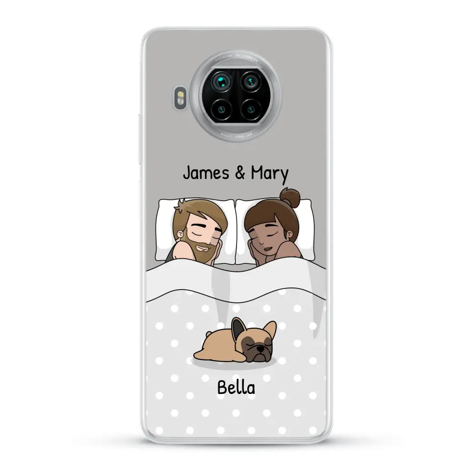 Cuddles with pets - Personalised Phone Case