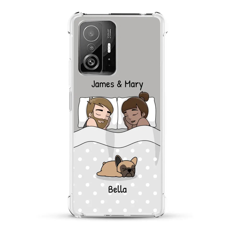 Cuddles with pets - Personalised Phone Case