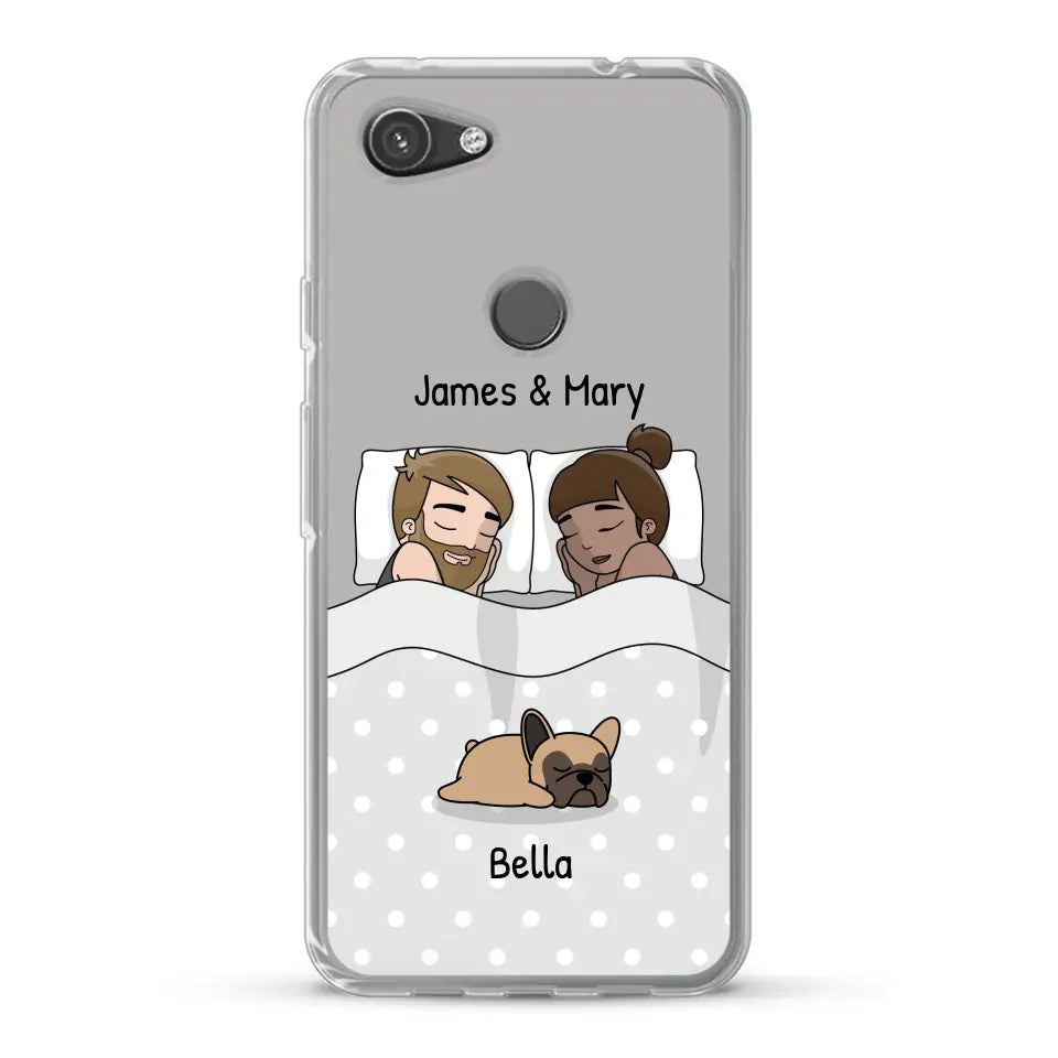 Cuddles with pets - Personalised Phone Case