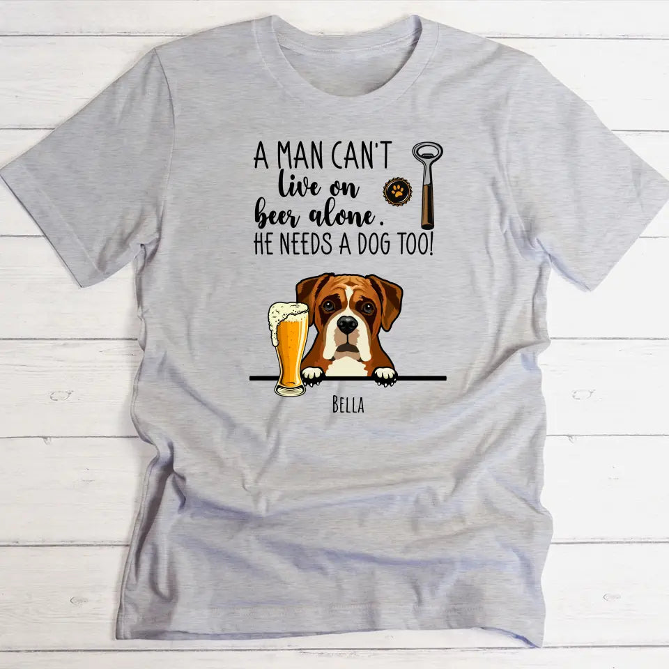 Beer & Woof - Personalised T-Shirt