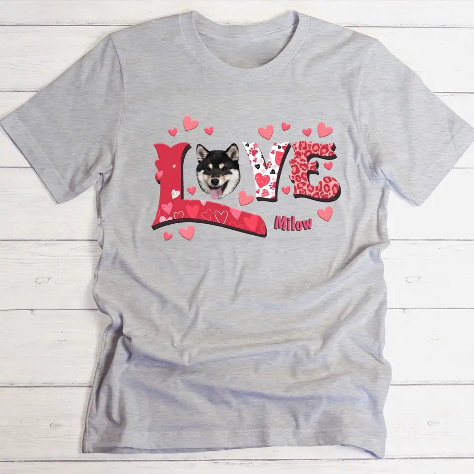 Love - Personalised t-shirt