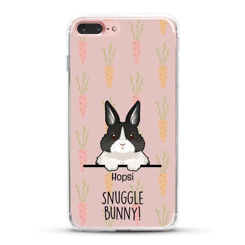 Snuggle bunny - Personalised Phone Case