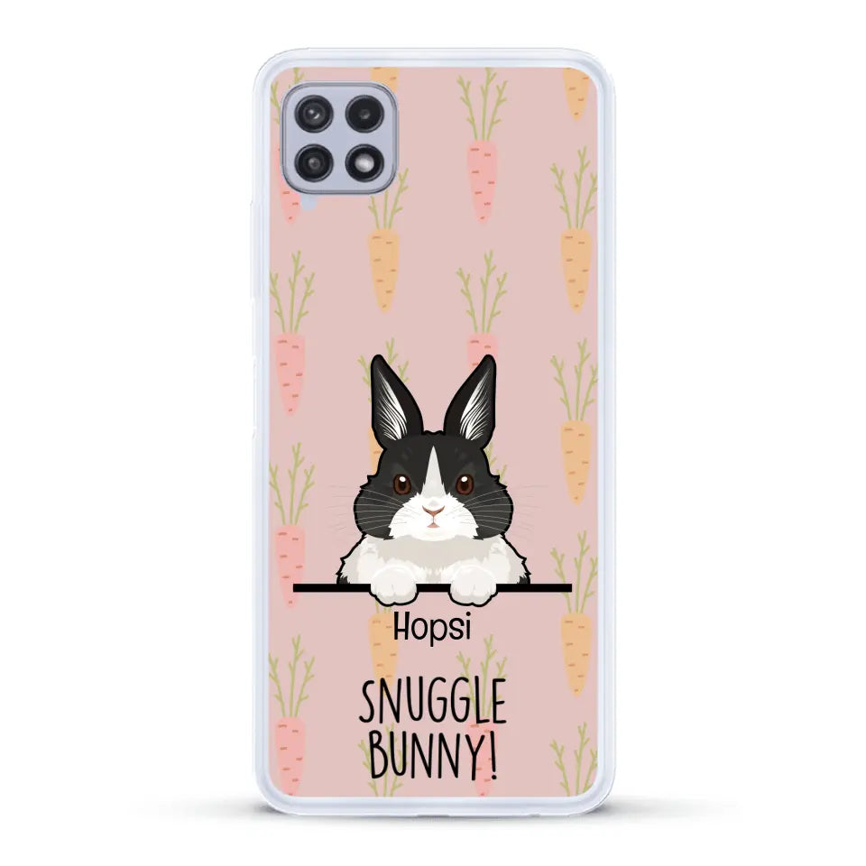 Snuggle bunny - Personalised Phone Case