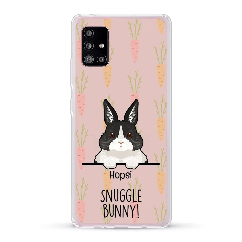 Snuggle bunny - Personalised Phone Case