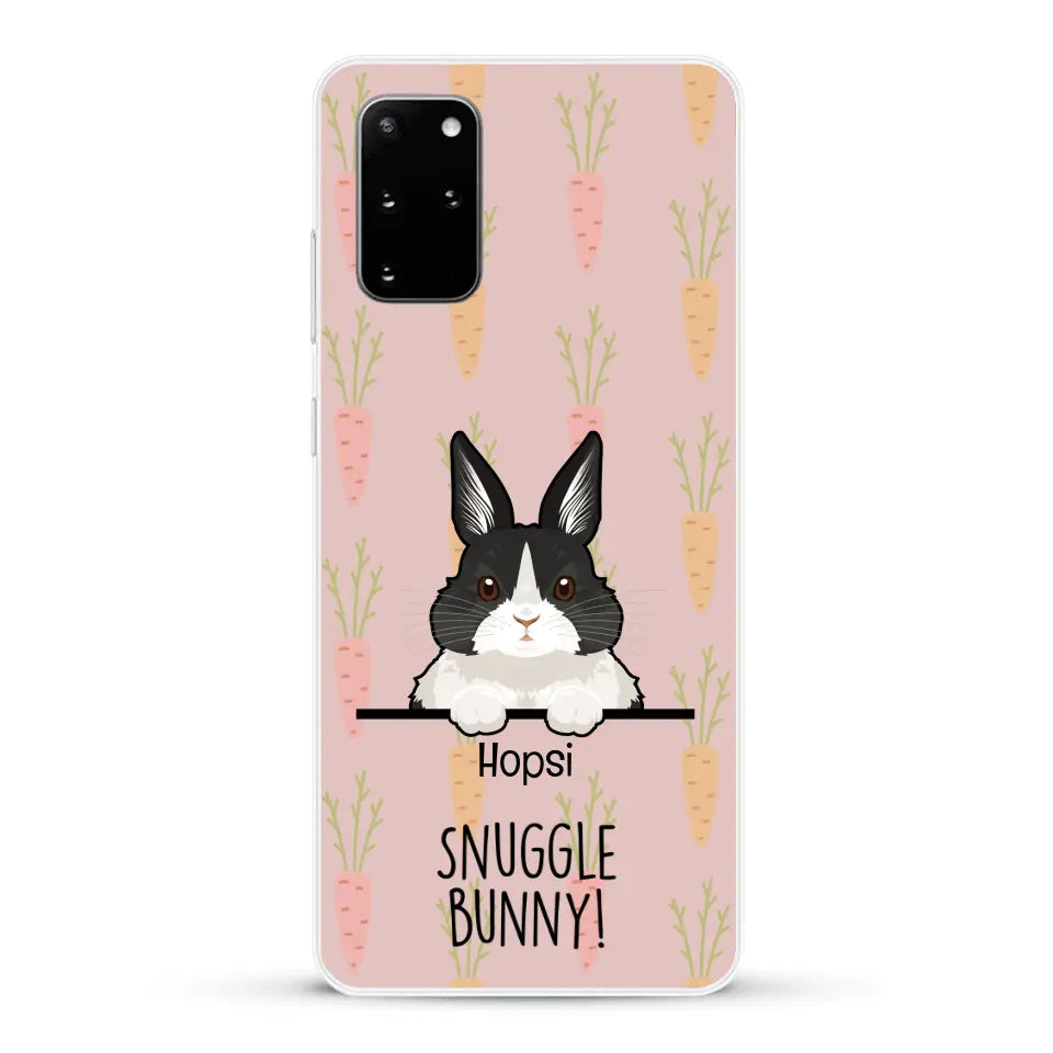 Snuggle bunny - Personalised Phone Case