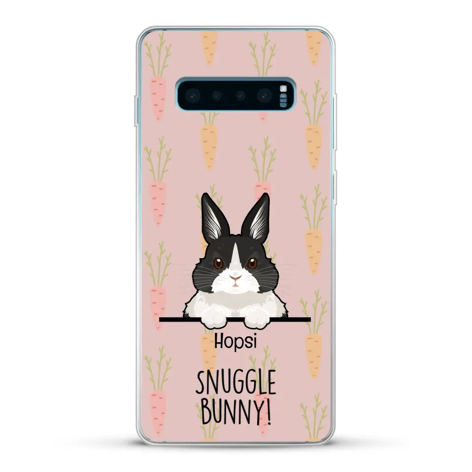 Snuggle bunny - Personalised Phone Case