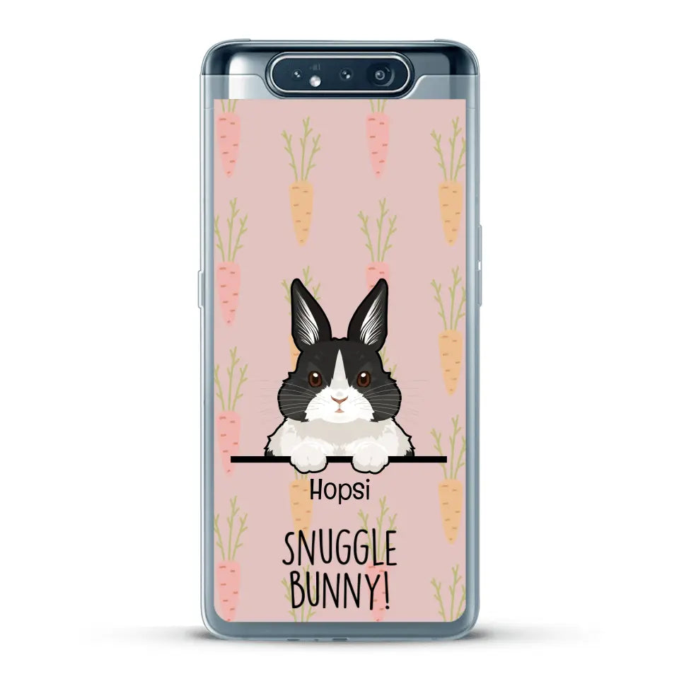 Snuggle bunny - Personalised Phone Case