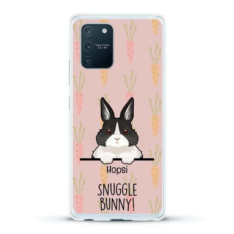 Snuggle bunny - Personalised Phone Case