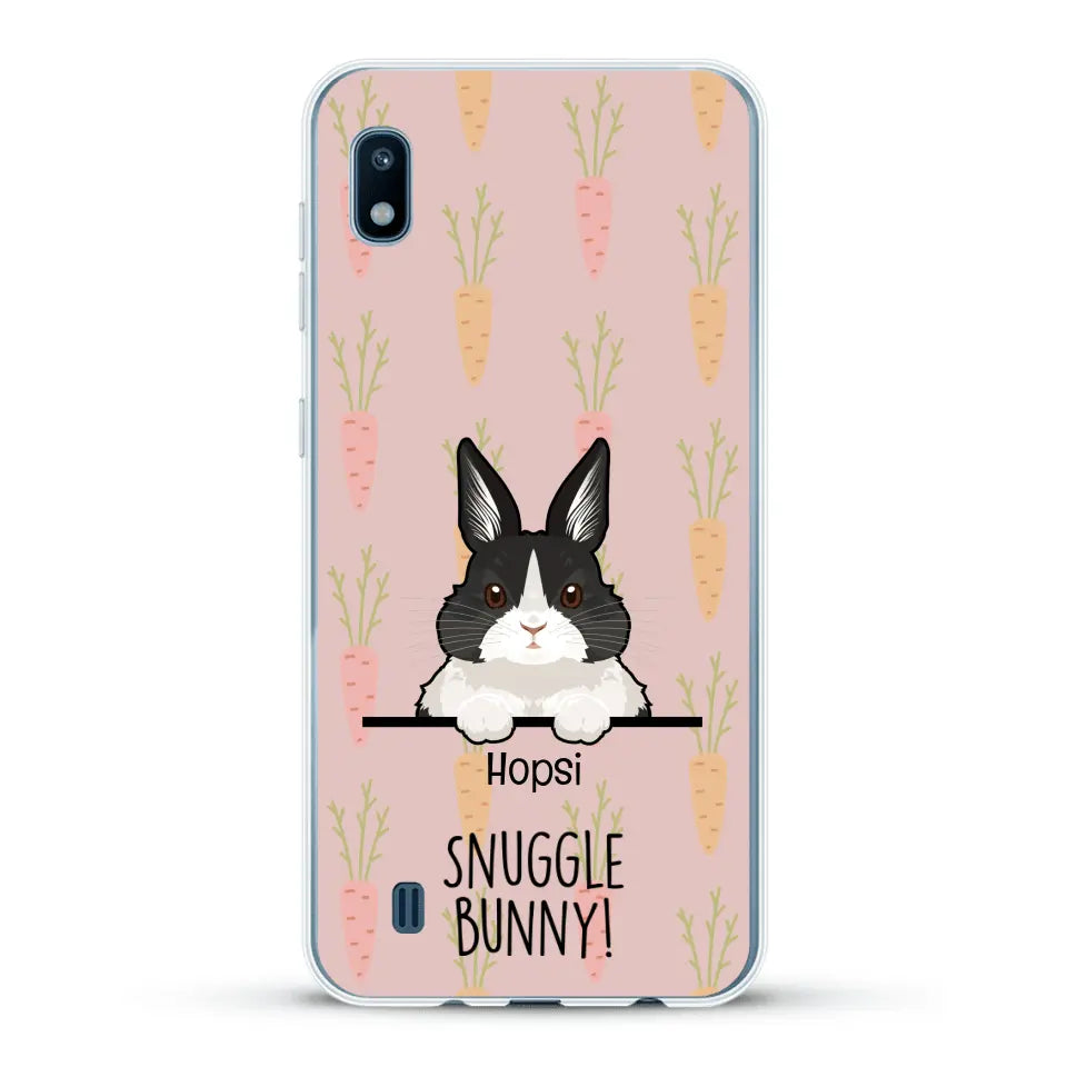 Snuggle bunny - Personalised Phone Case