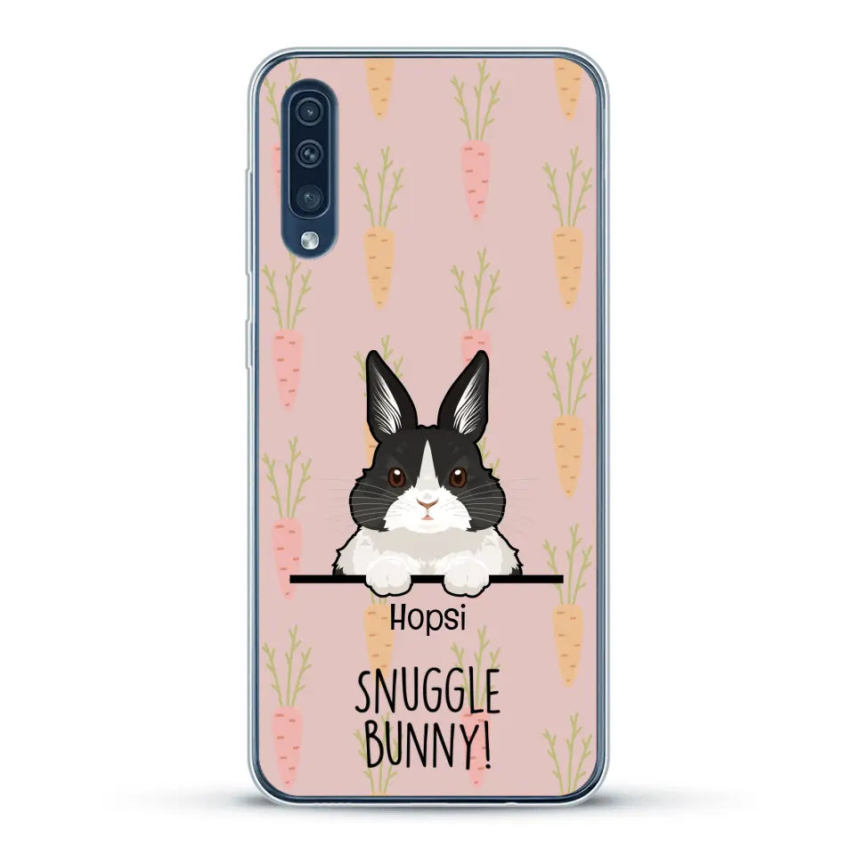 Snuggle bunny - Personalised Phone Case