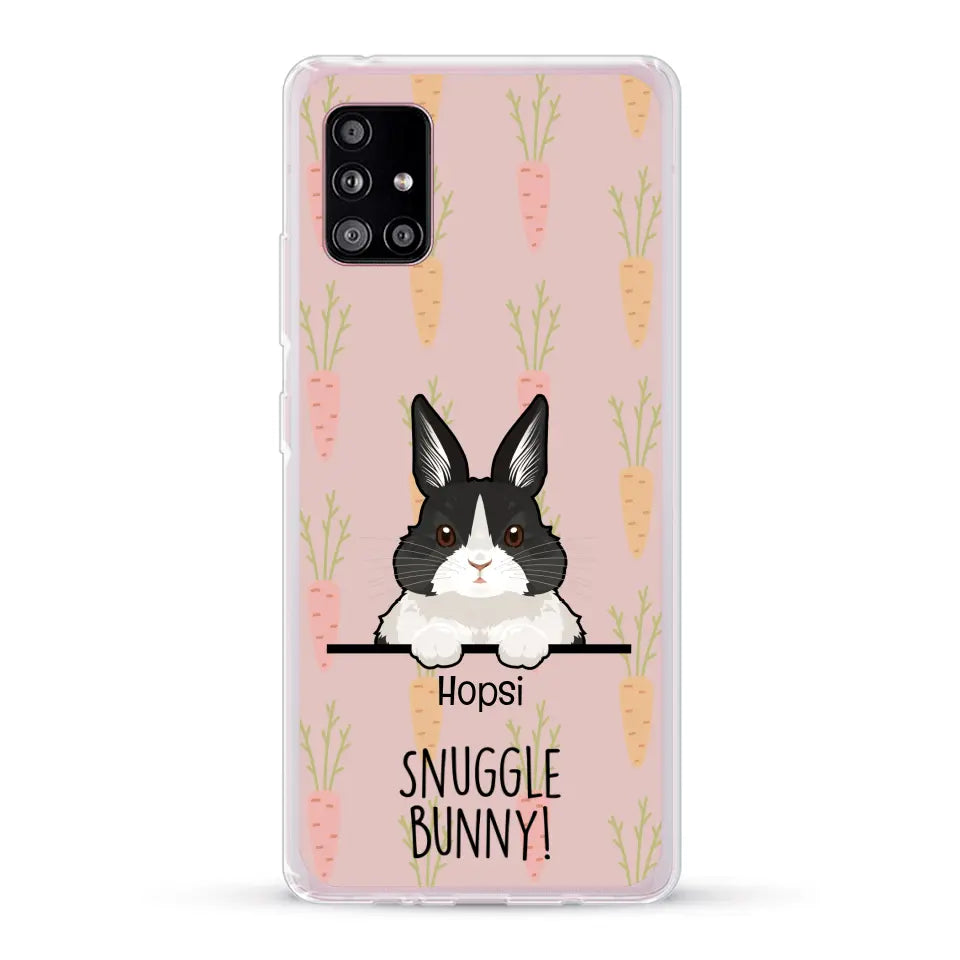 Snuggle bunny - Personalised Phone Case